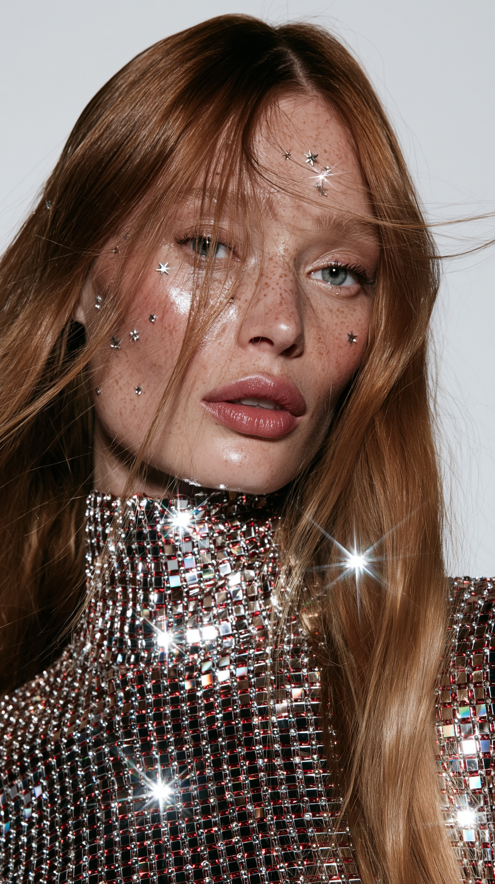 Holographic Runway Model Archival Print