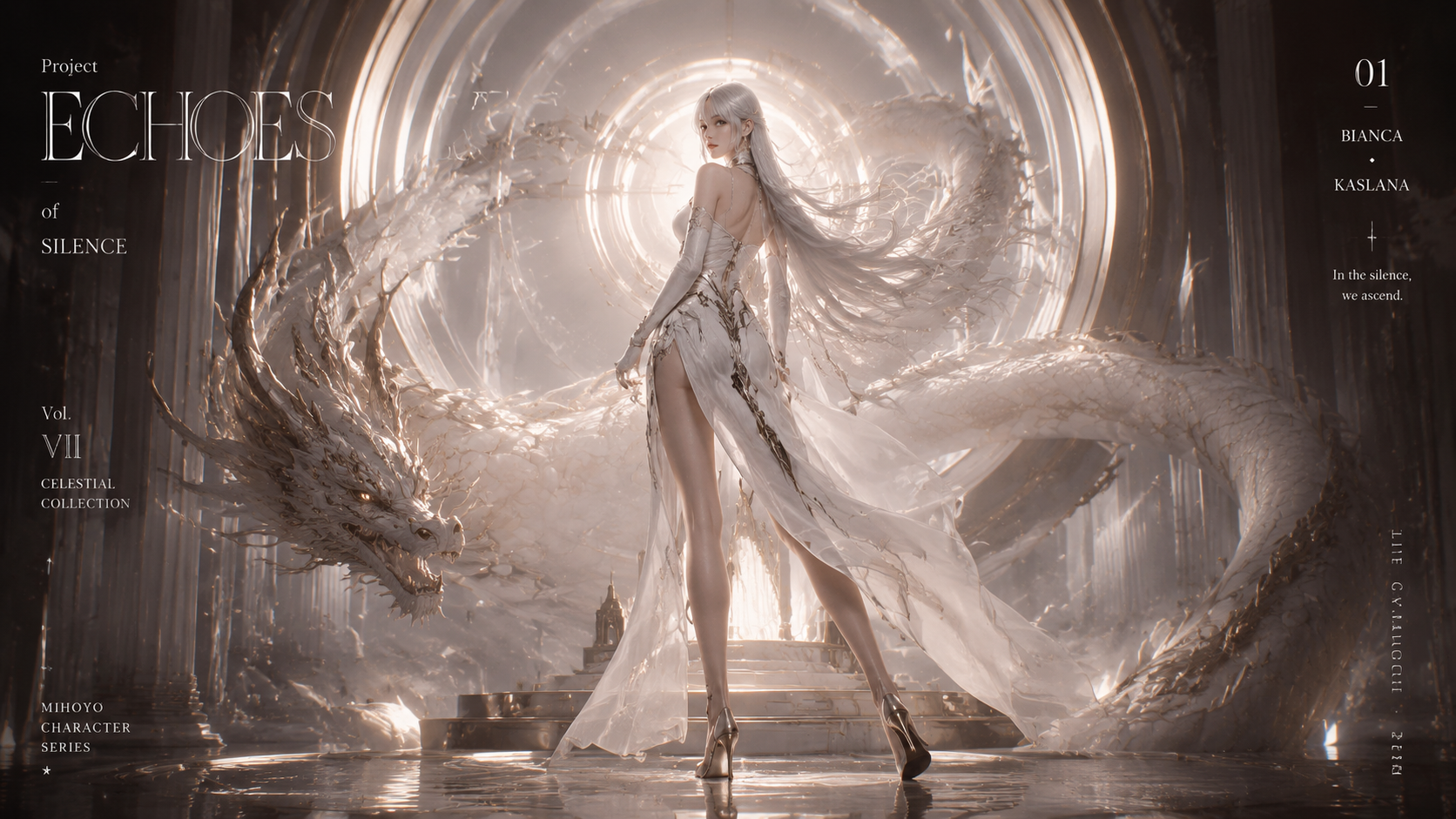 HoYoverse Character Celestial Editorial Cosplay