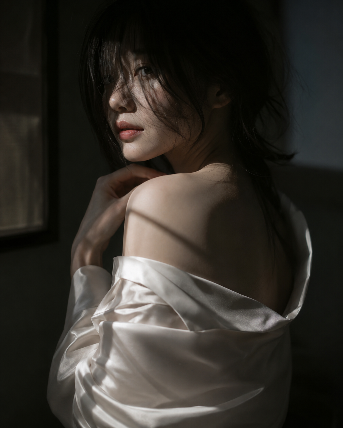 Mysterious Korean Idol Editorial Portrait