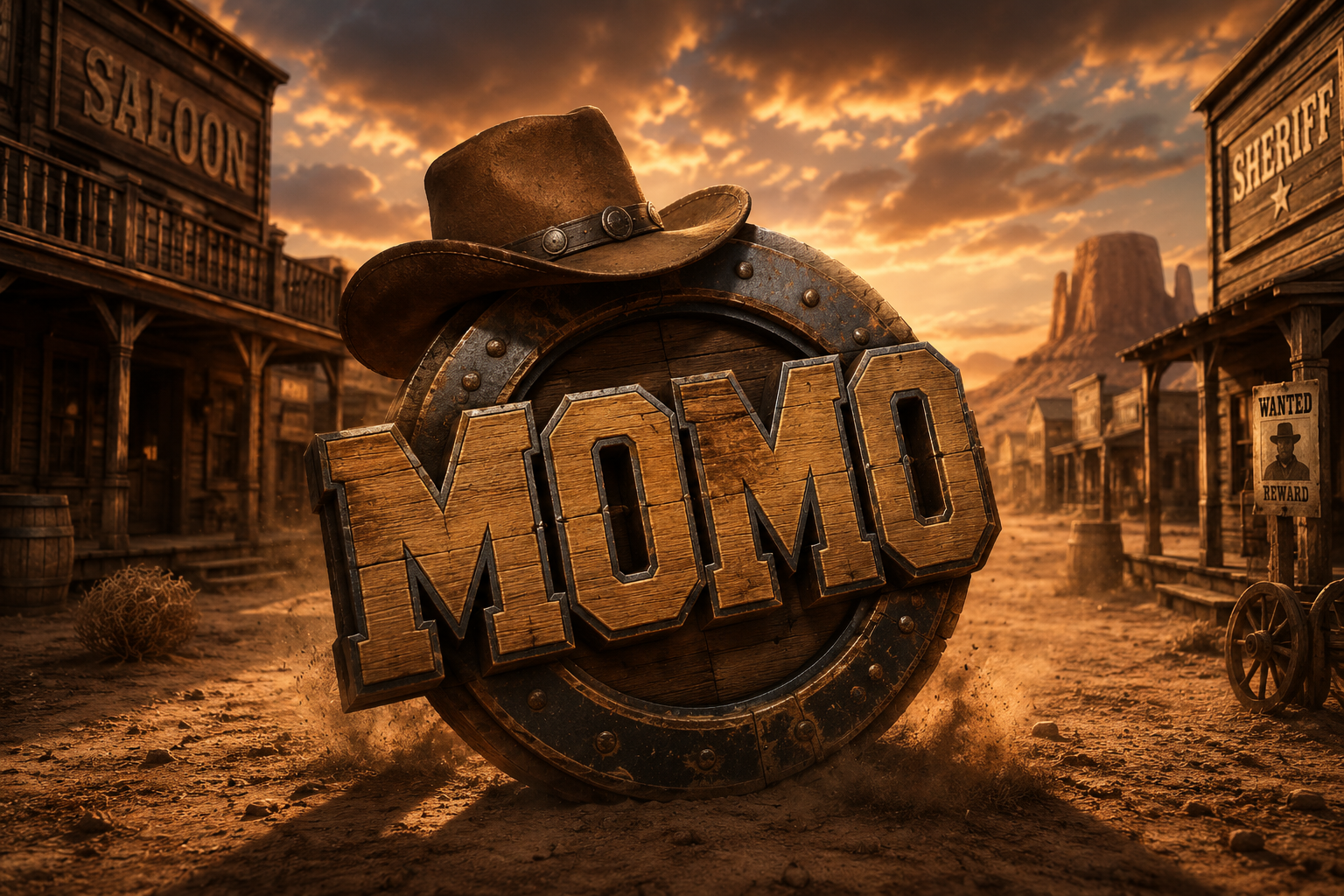 MOMO Wild West Logo