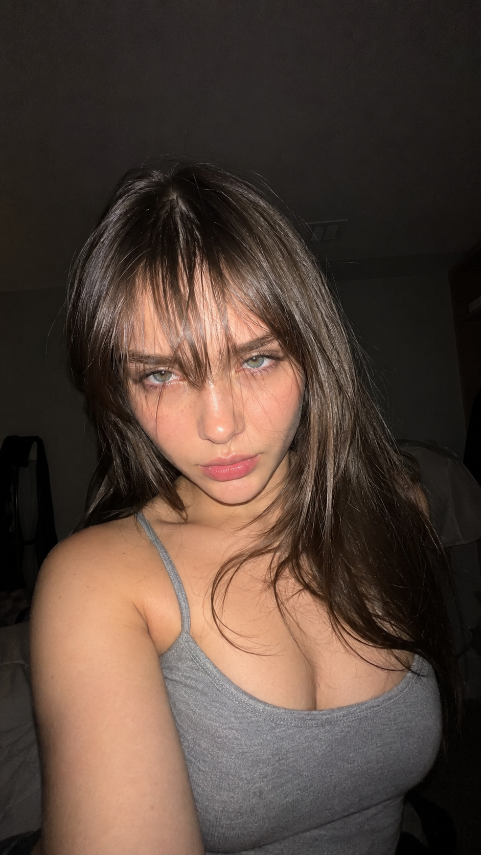 Late-Night iPhone Flash Portrait