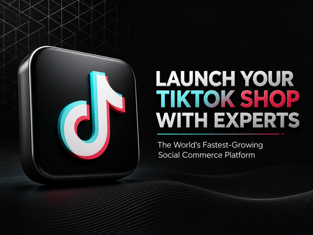 TikTok Shop Expert Launch Poster