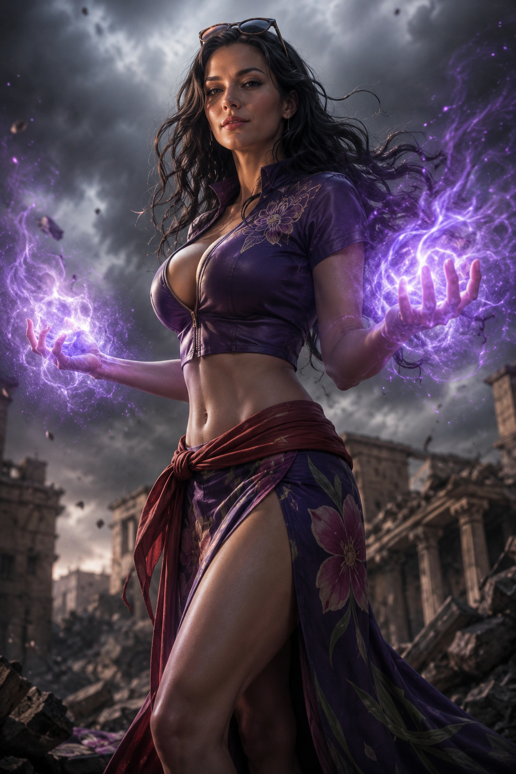 Nico Robin Inspired Storm Sorceress
