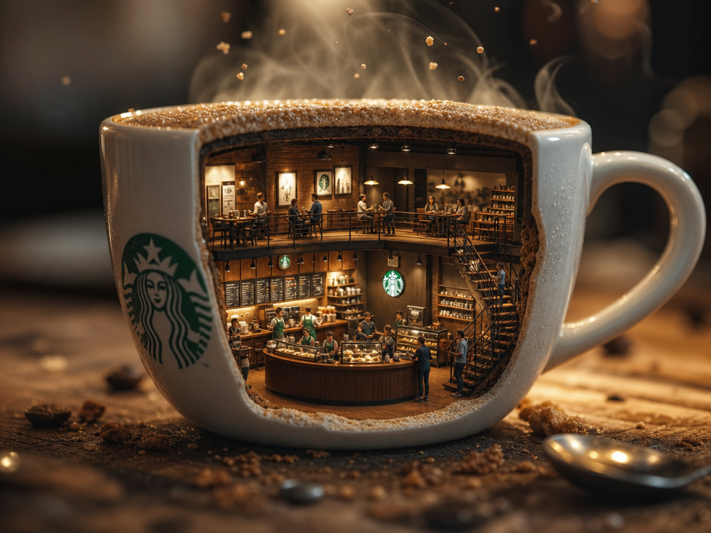 Brand Diorama Inside an Iconic Object