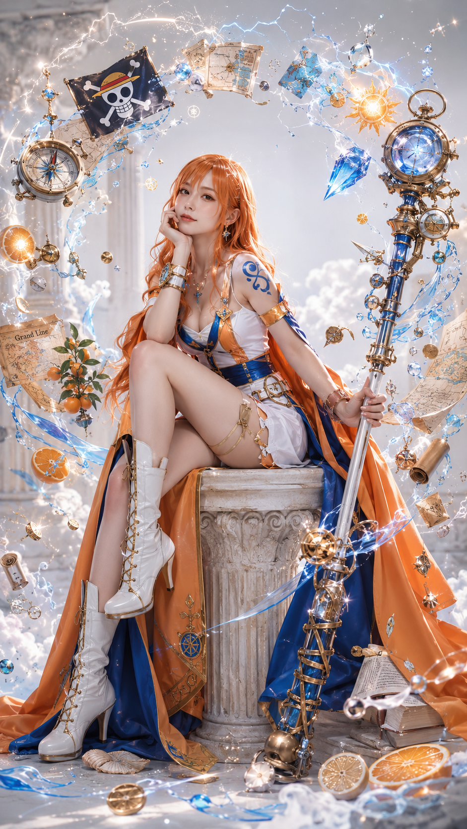 Nami Weather Navigator Cosplay Poster