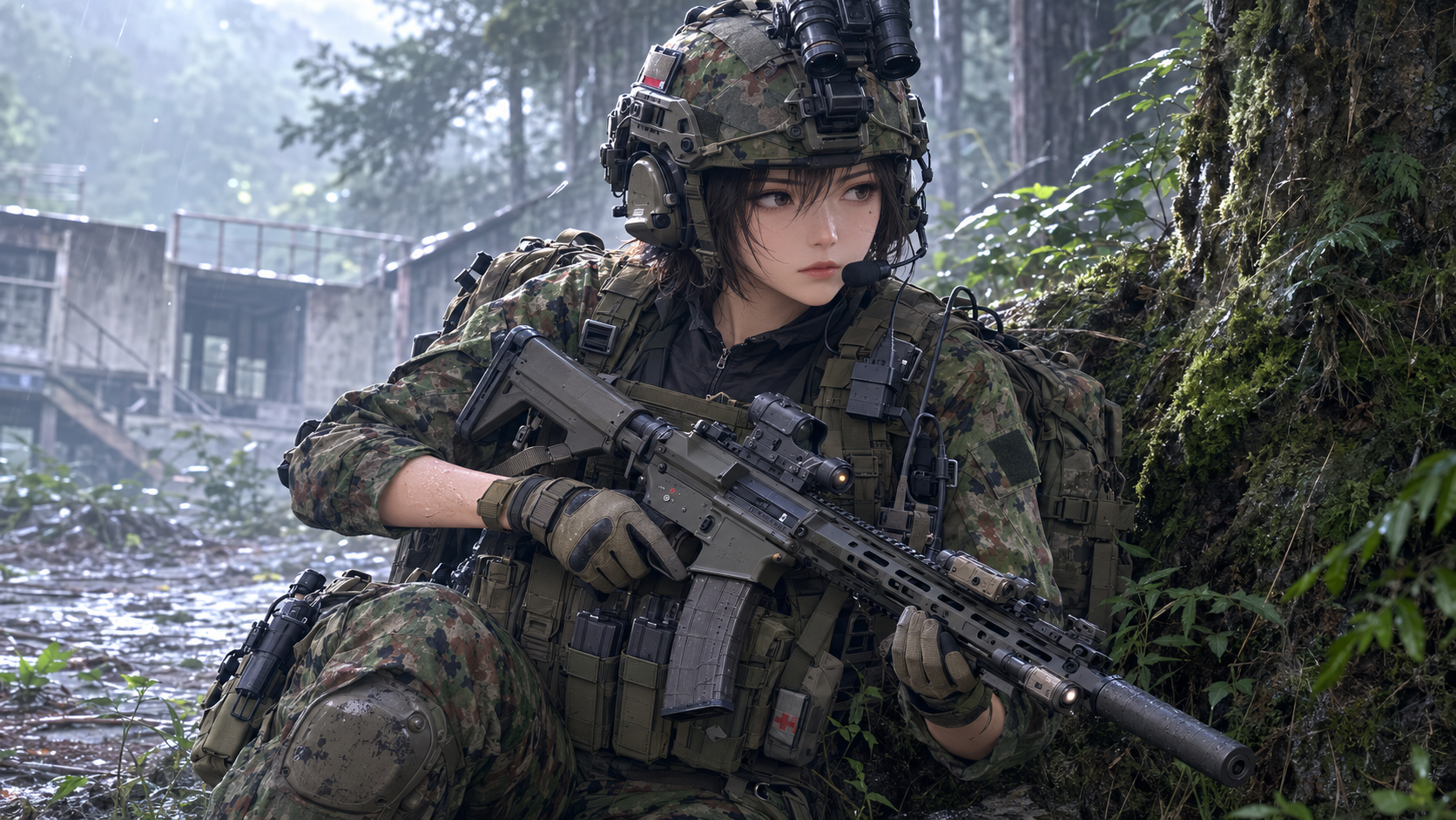 Japanese Special Operations Tactical Girl