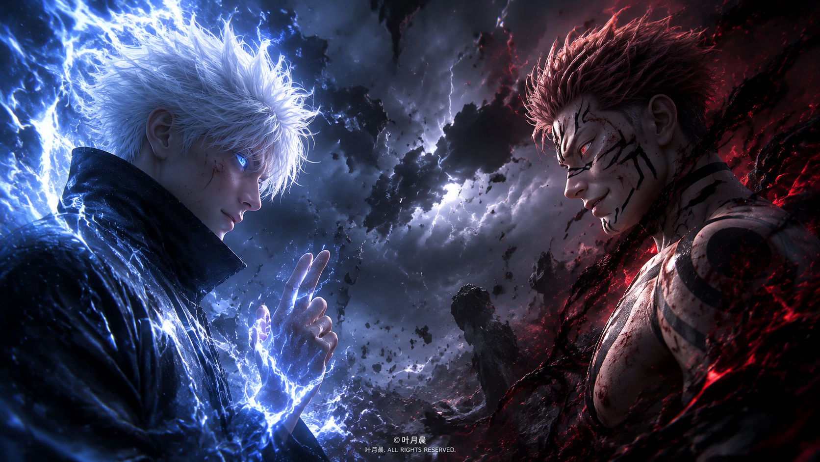 Gojo vs Sukuna Ultimate Showdown