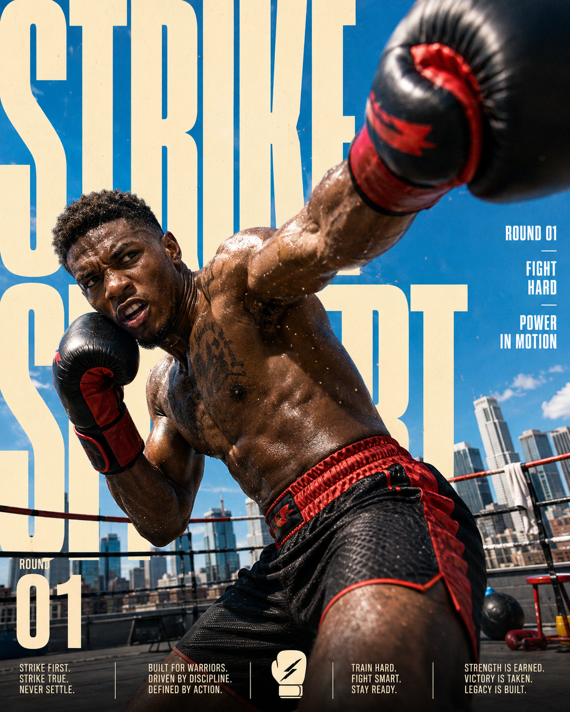 STRIKE SPORT 액션 포스터