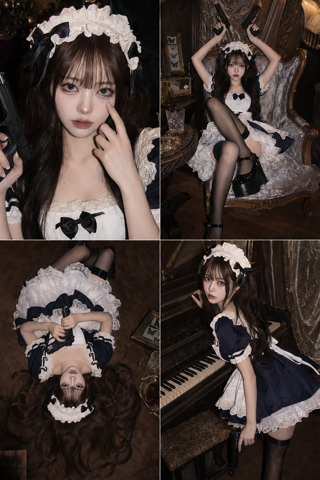 Gothic Maid Four-Panel Editorial