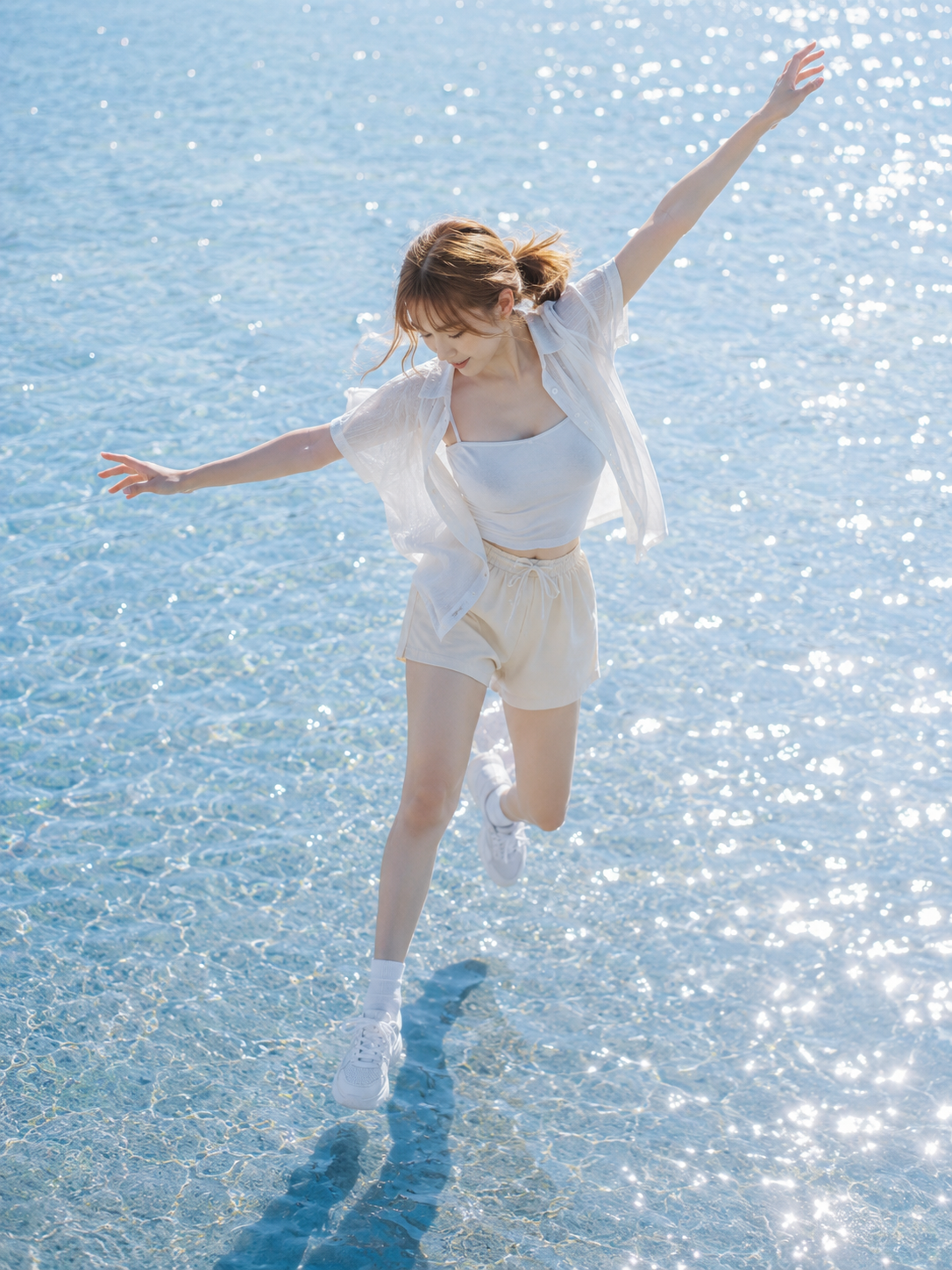 Walking on Summer Light