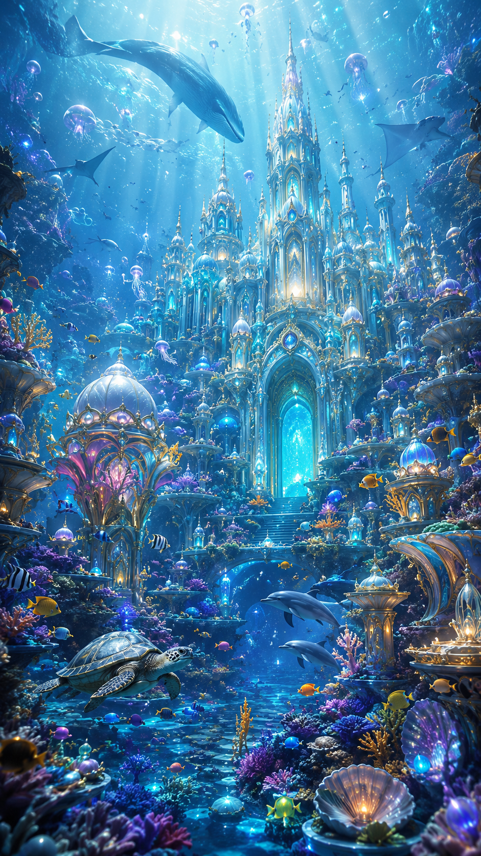 Crystal Underwater Fantasy Kingdom