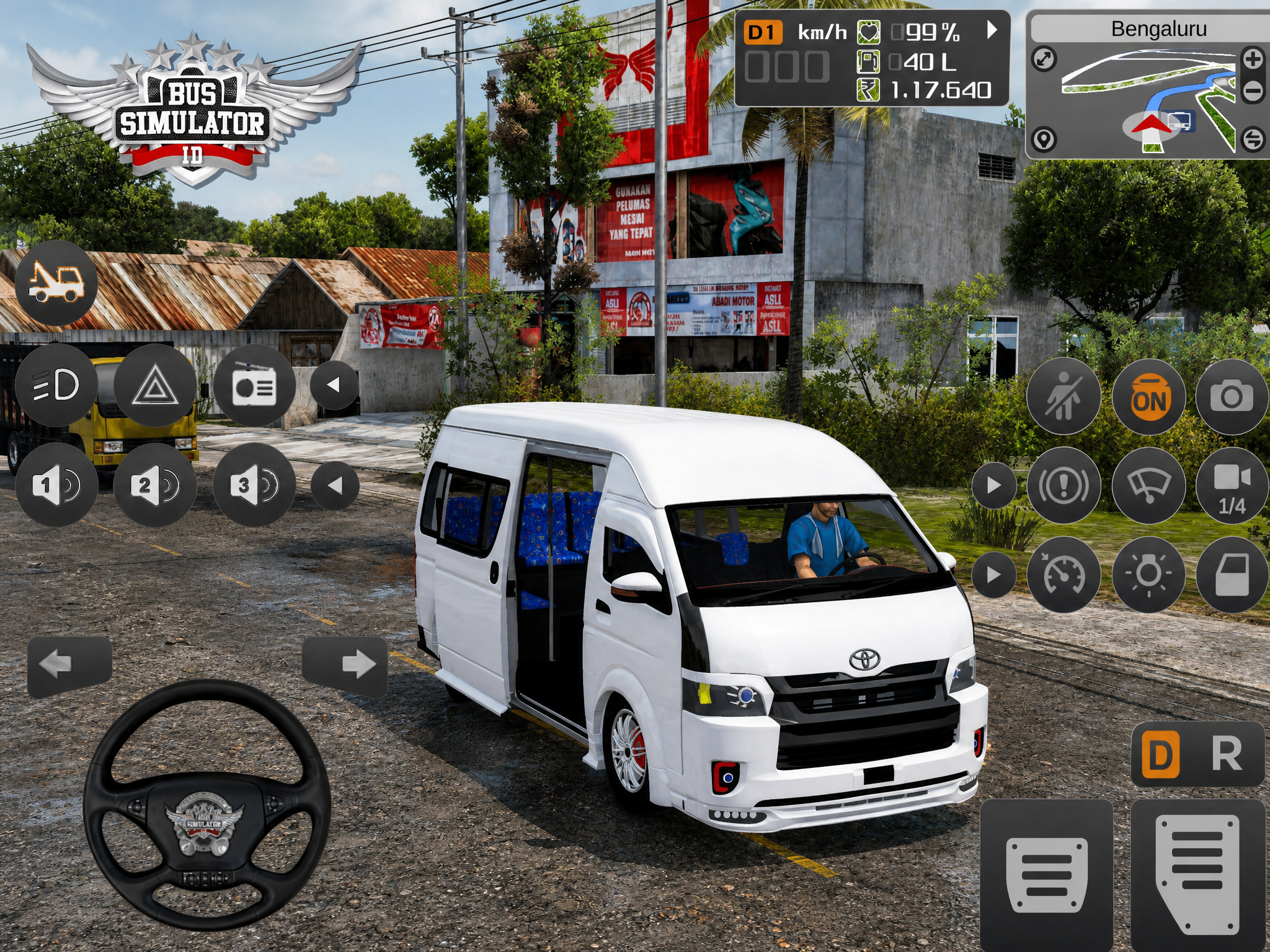 Rough-Road Truck Scene Enhancement