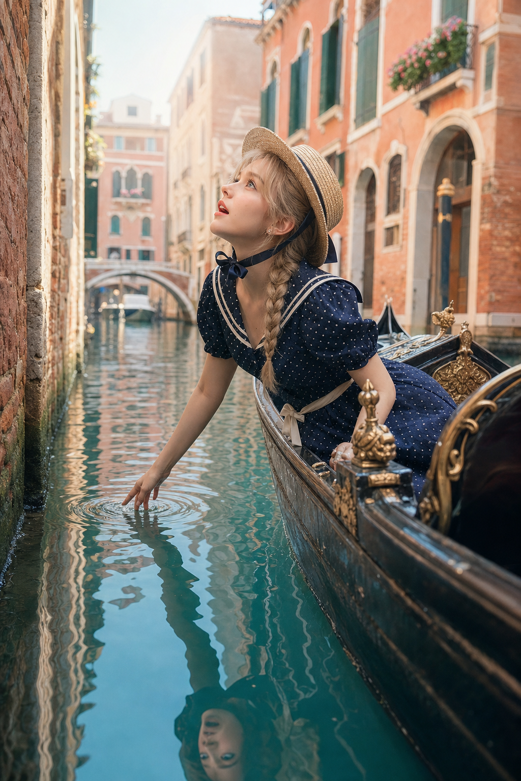 Gondola Wonder in Venetian Pastels