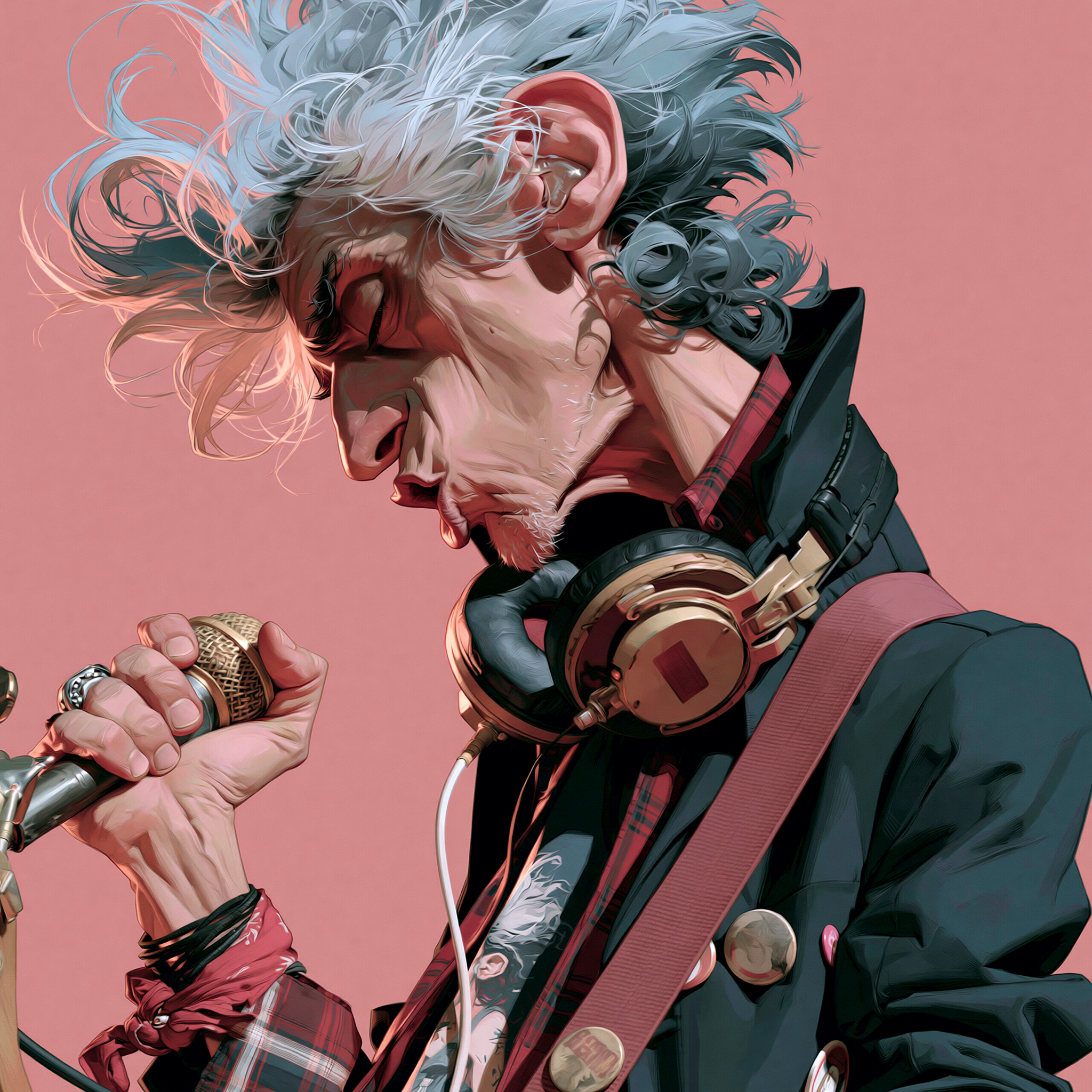 Punk Band Leader