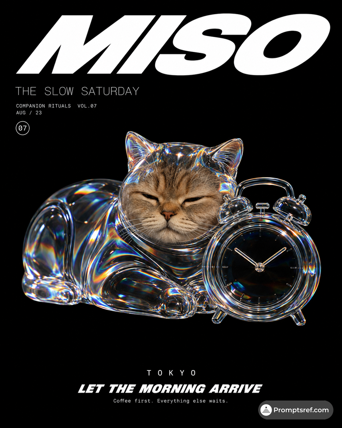 Miso’s Slow Saturday in Prismatic Glass
