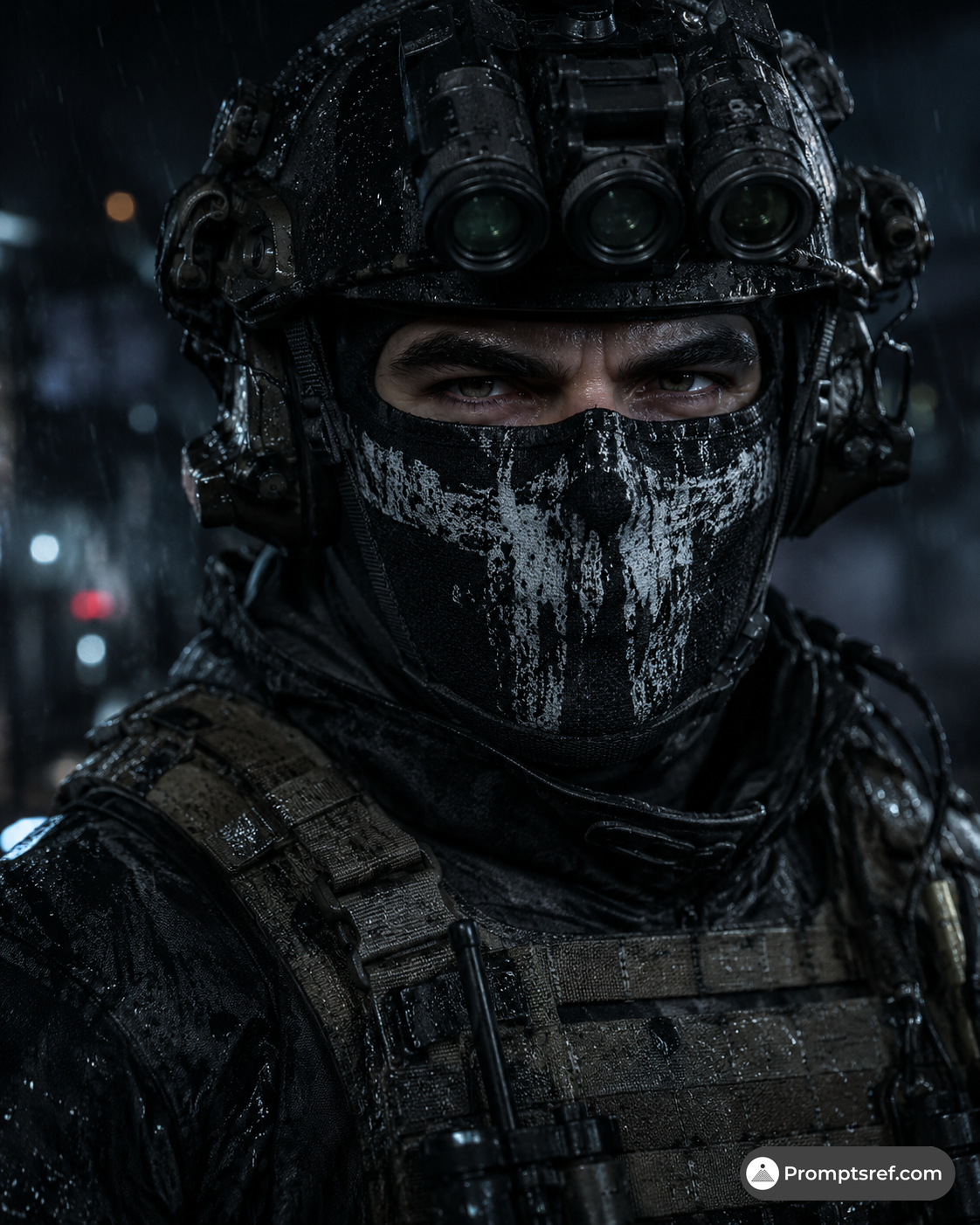 Ice-Eyed Skull-Masked Operator