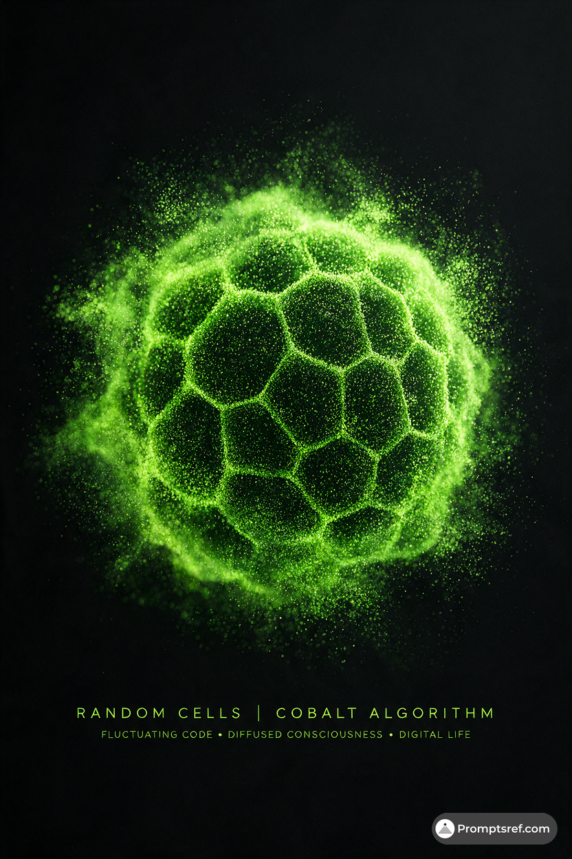 Cobalt Algorithm Particle Poster