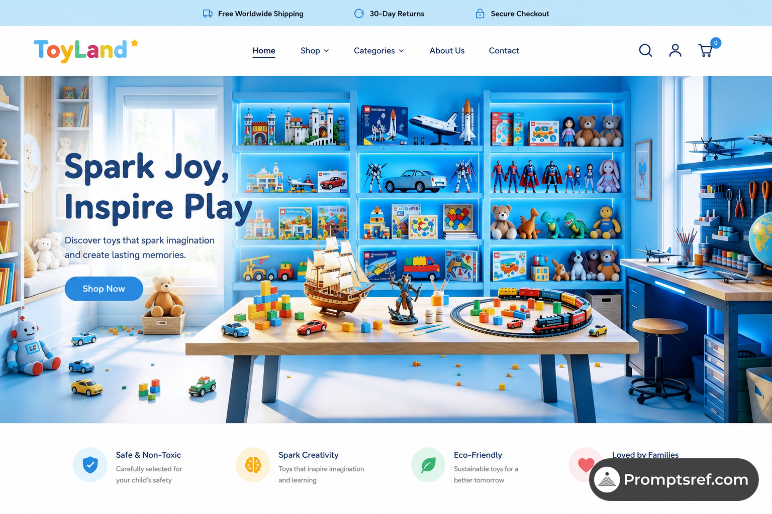 Shopify Homepage Hero Image