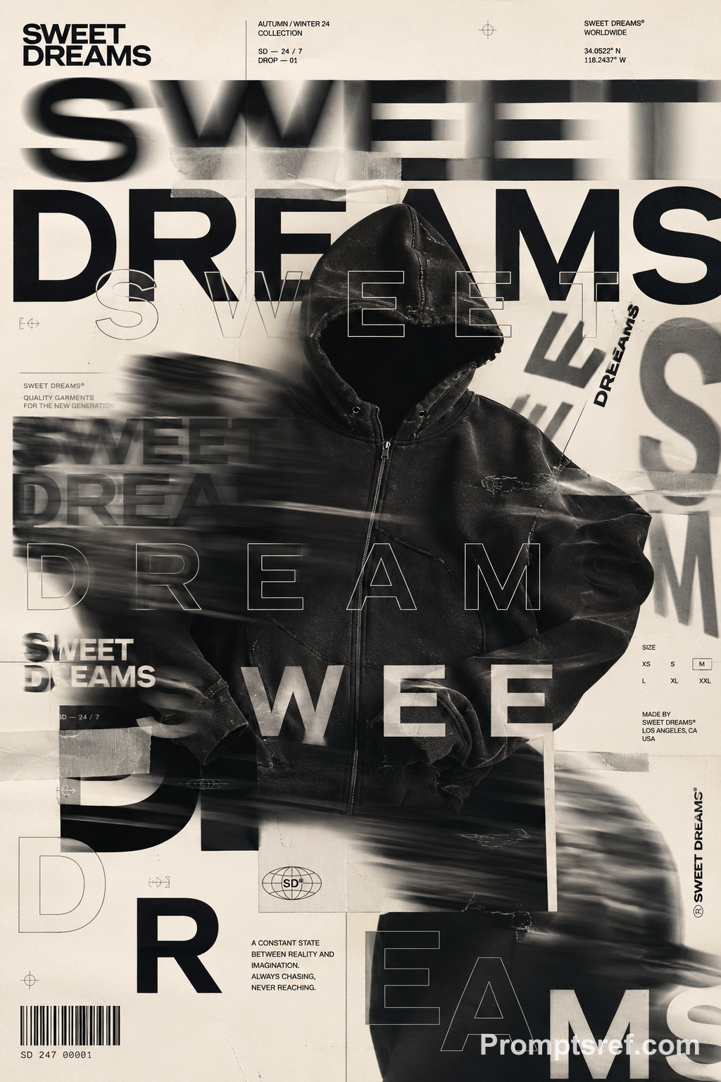 Sweet-Dreams-Typografie-Modeposter