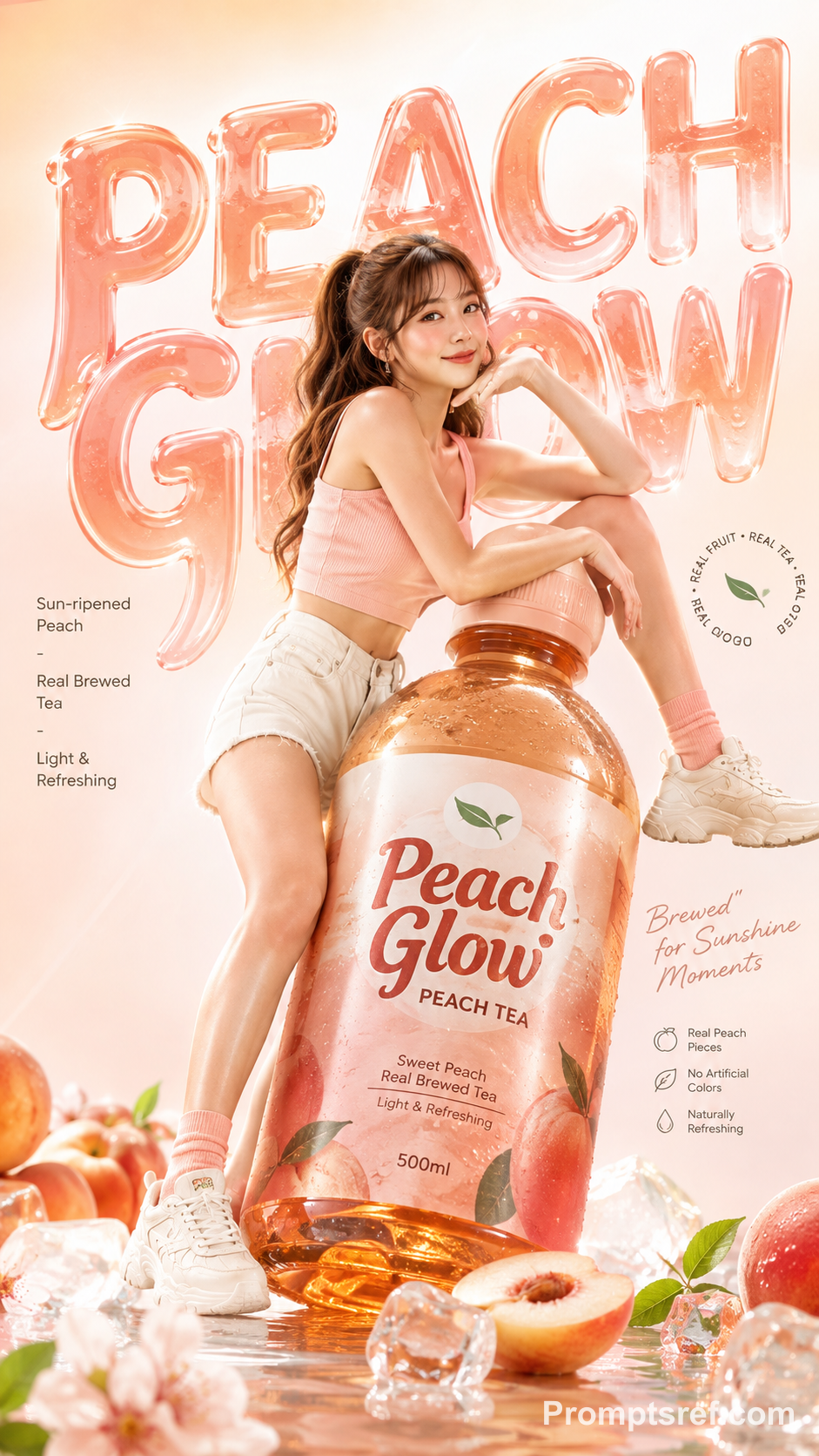 Oversized Food Fashion Campaign Template