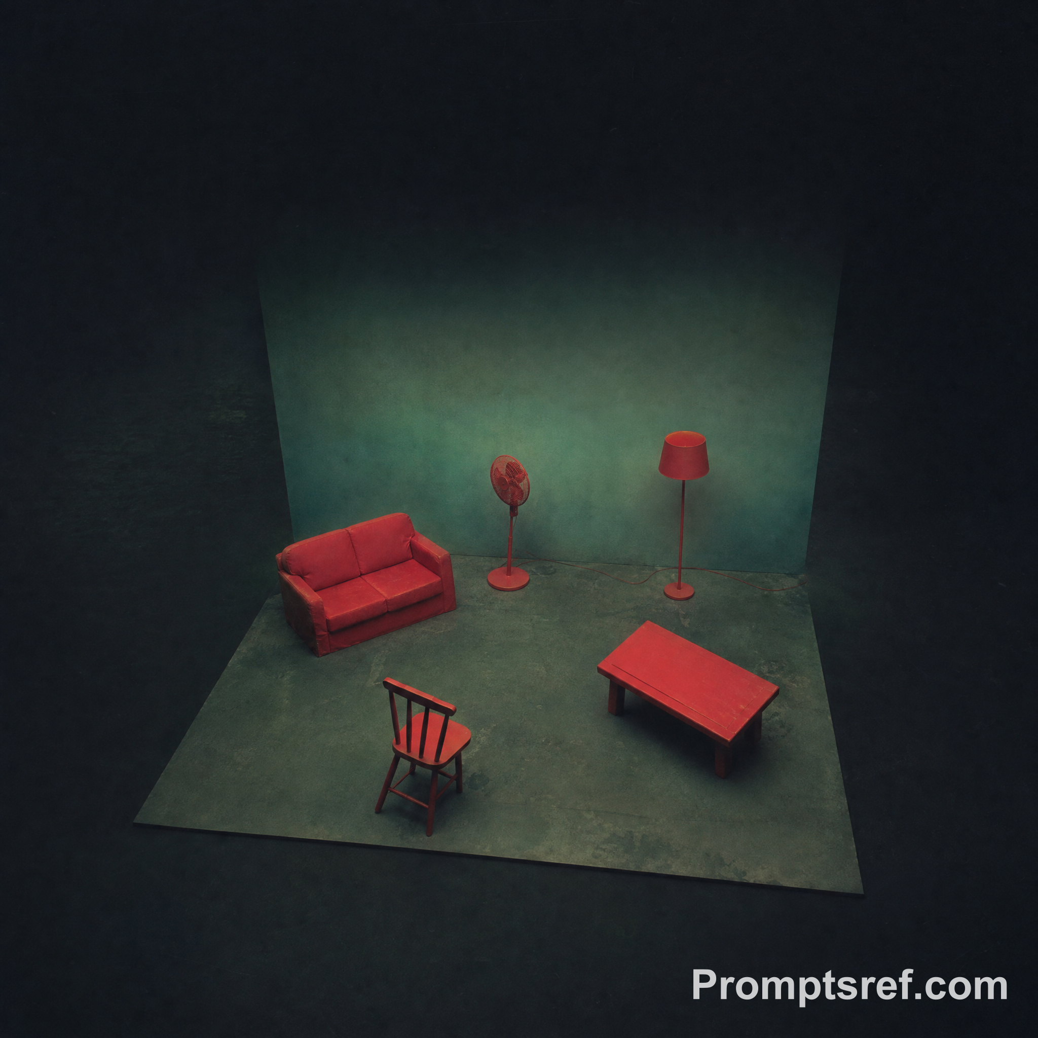 Red Furniture Dream Installation