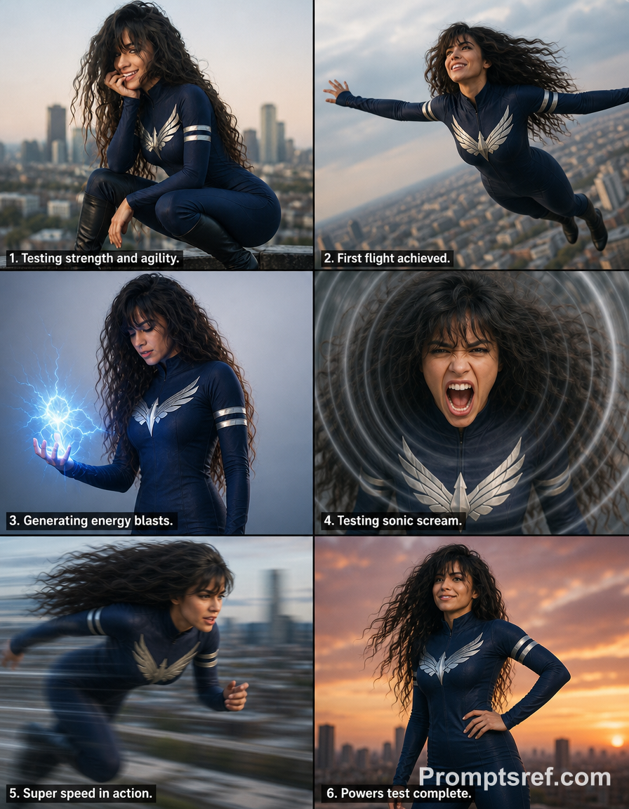 Six-Panel Superpower Test