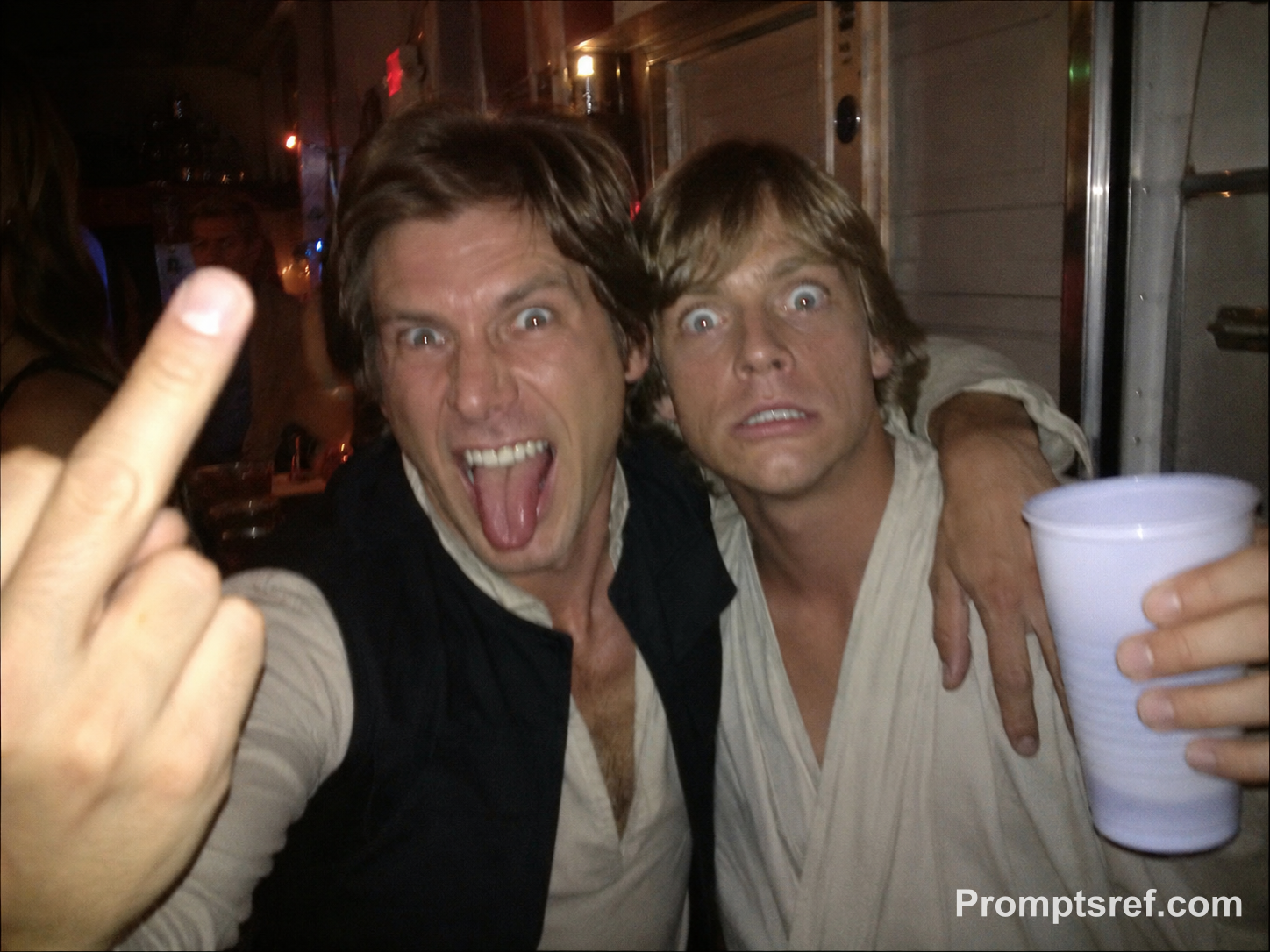 Han and Luke's All-Night Bender