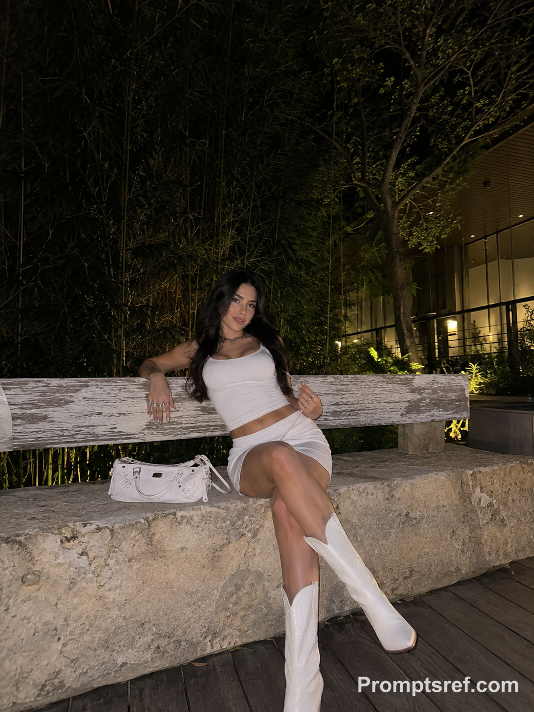 Night Garden Direct-Flash Fashion