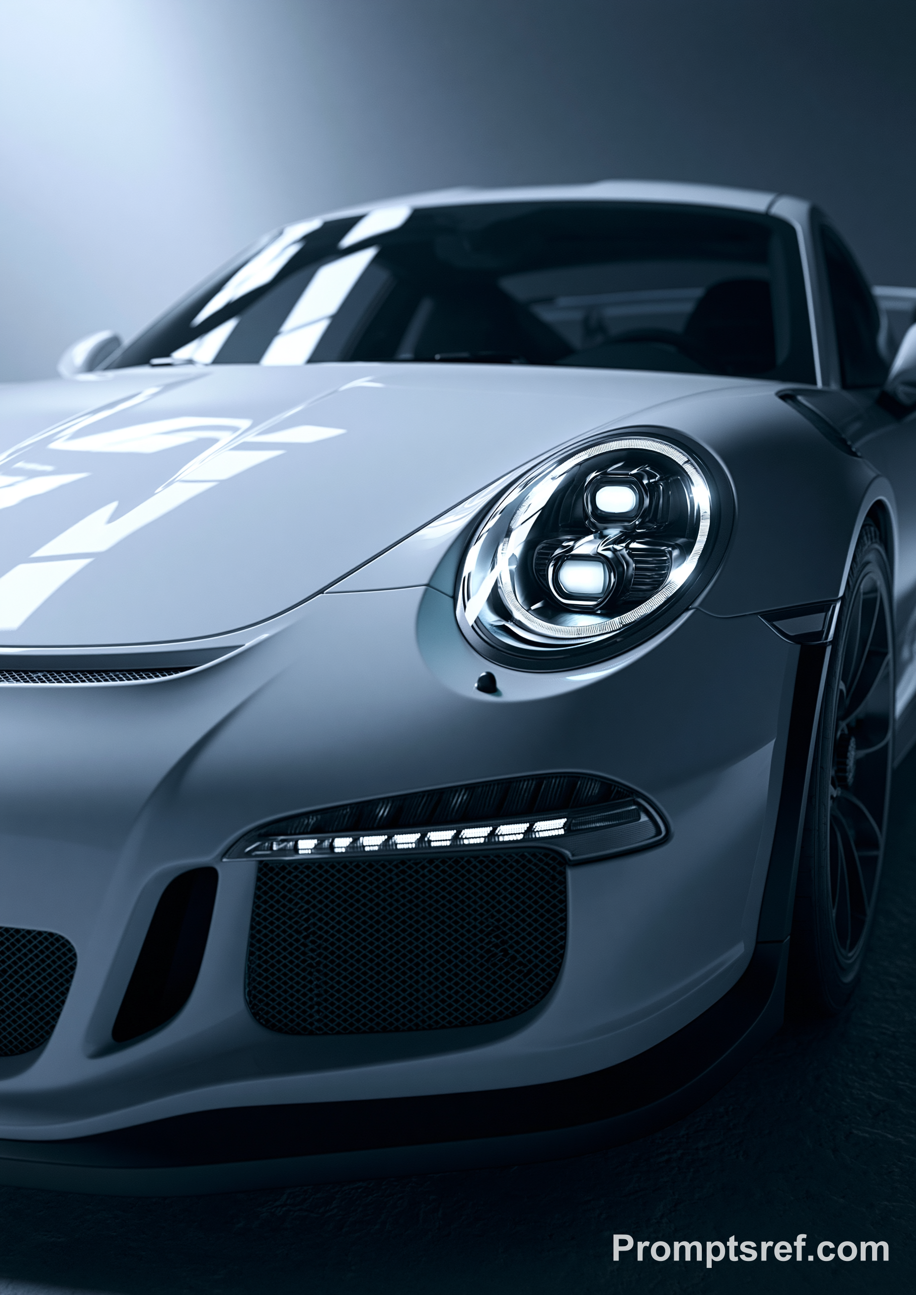 Porsche GT3 RS Front Detail