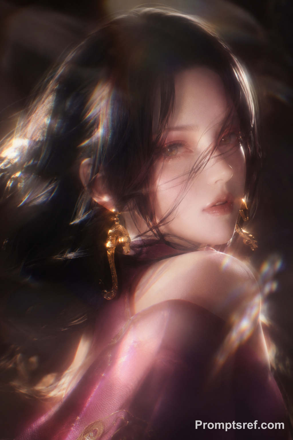 Dreamlike Hancock CGI Portrait