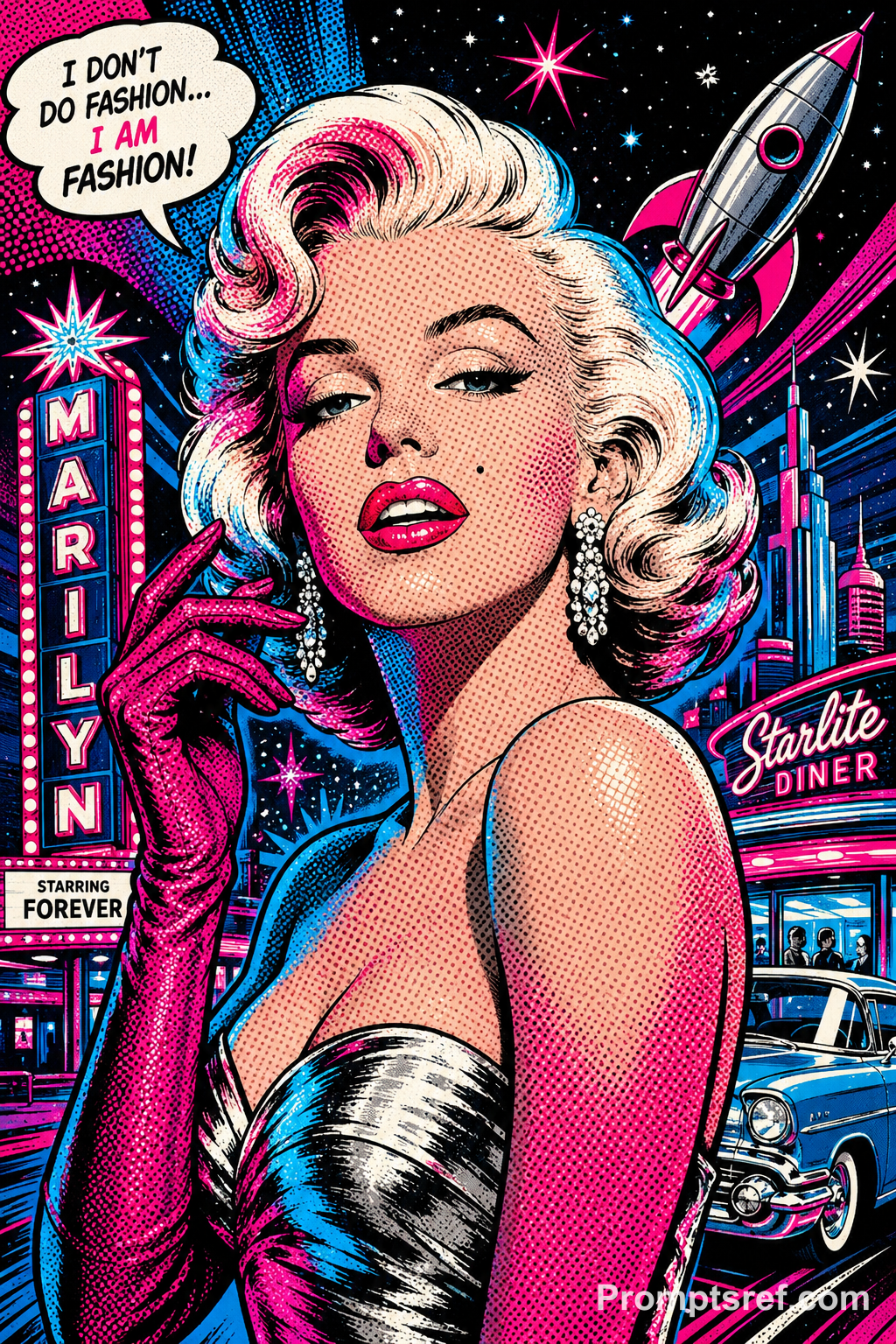 Atomic Hollywood Pop-Art Icon