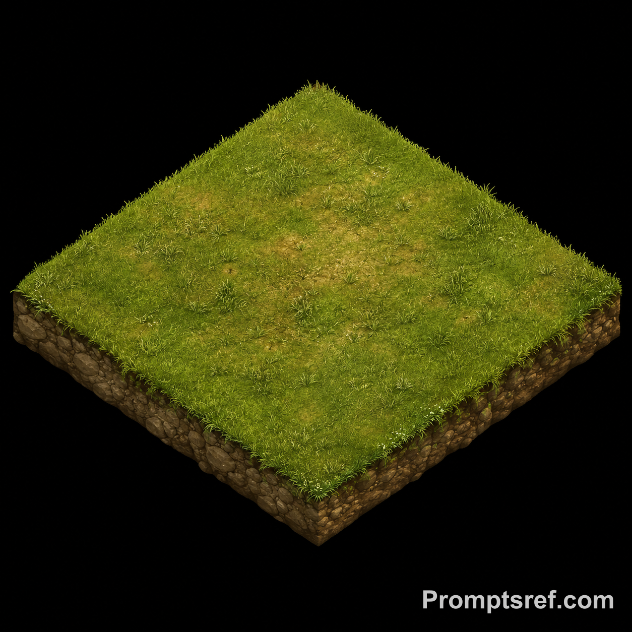 Tuile d'herbe pour RTS antique