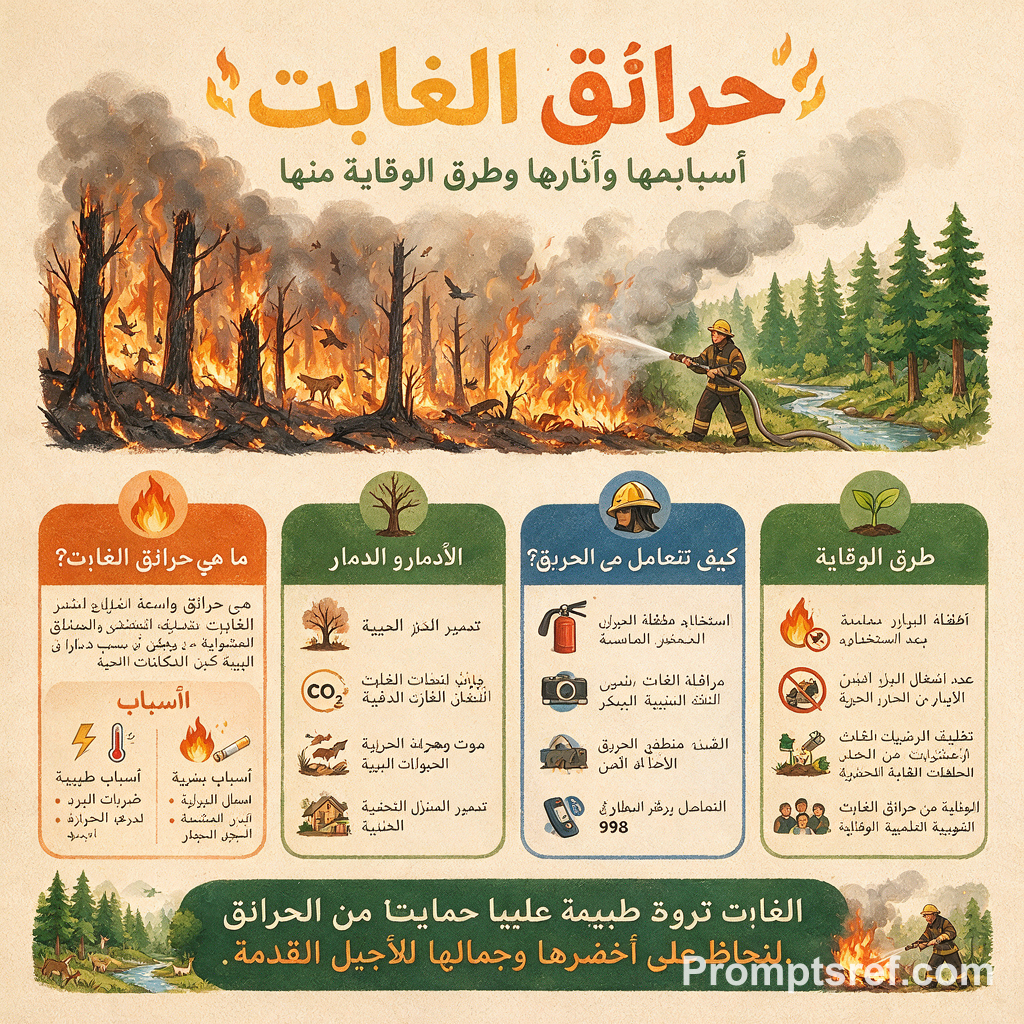 Wildfire Safety Infographic