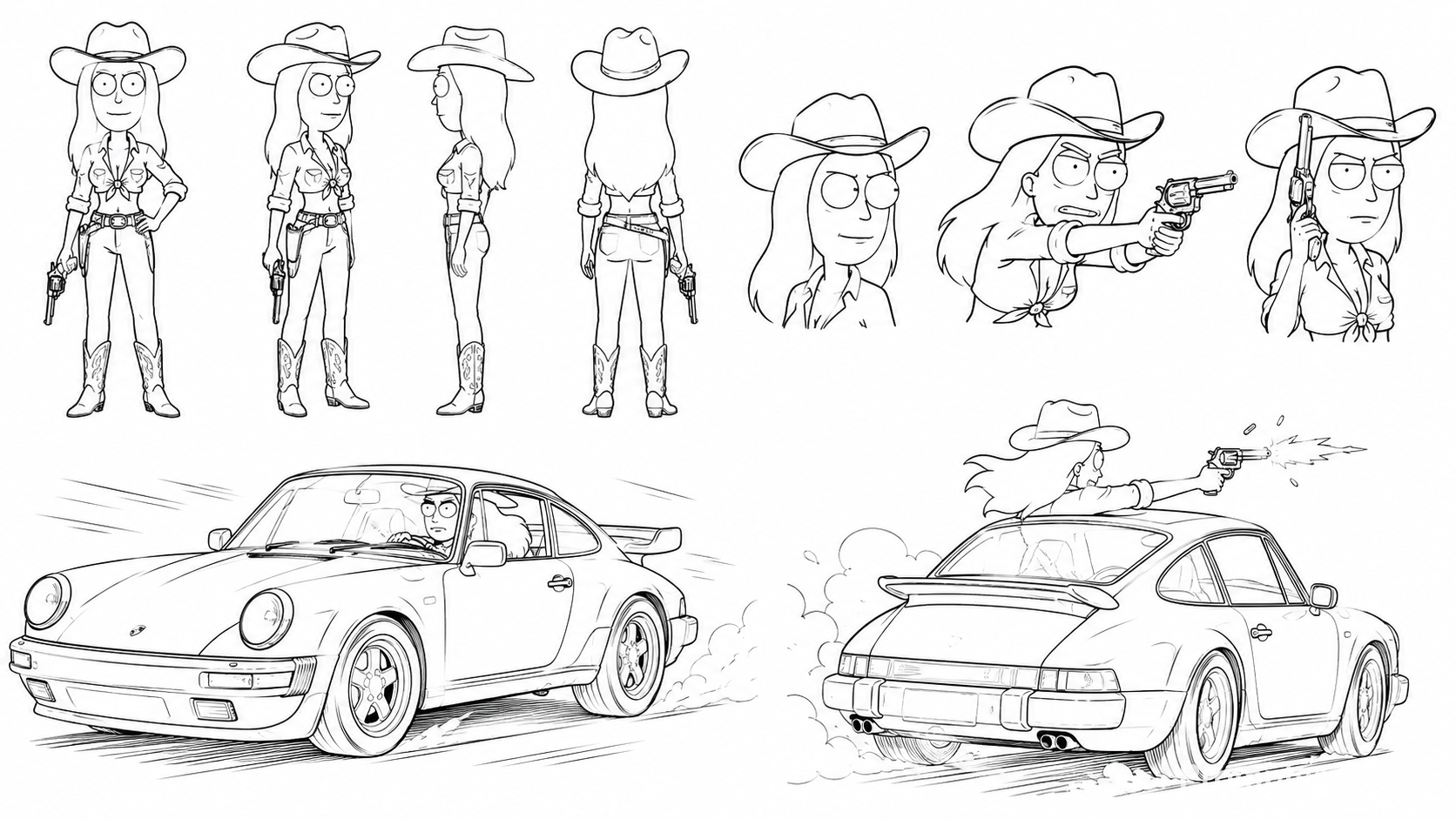 Motel Cowgirl Porsche Character Sheet