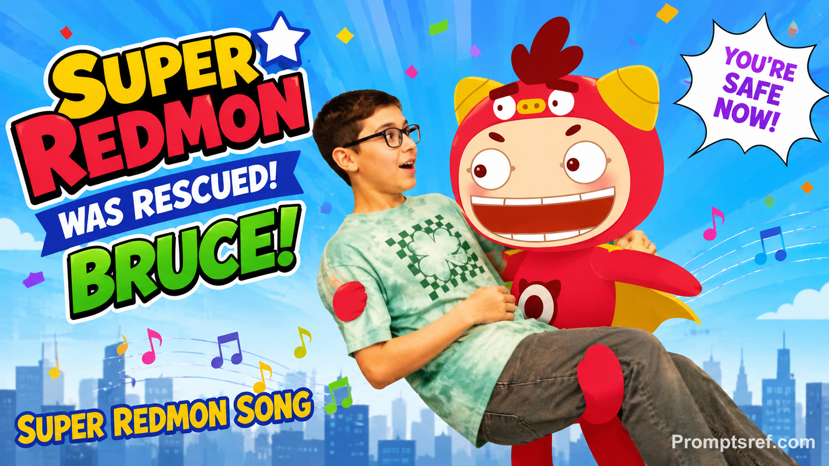 Super Redmon Rescue Song