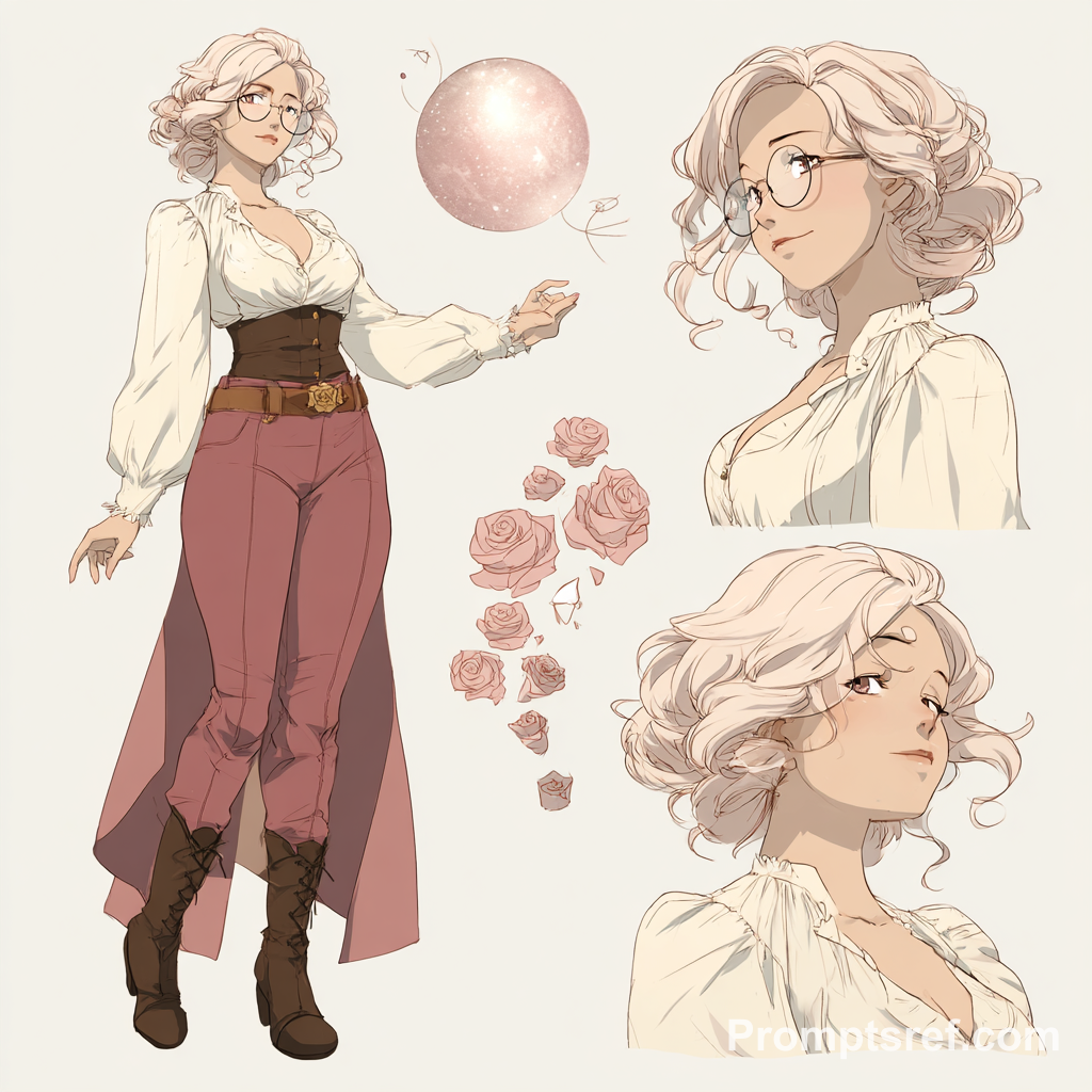 Adult Magical Girl Character Sheet