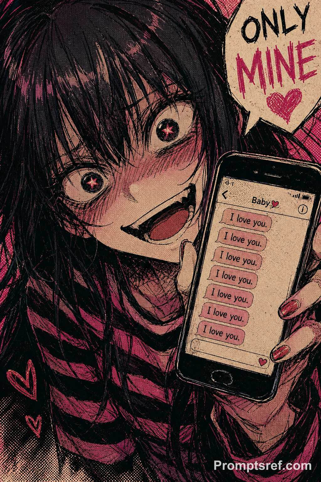 Retro Yandere Phone Call