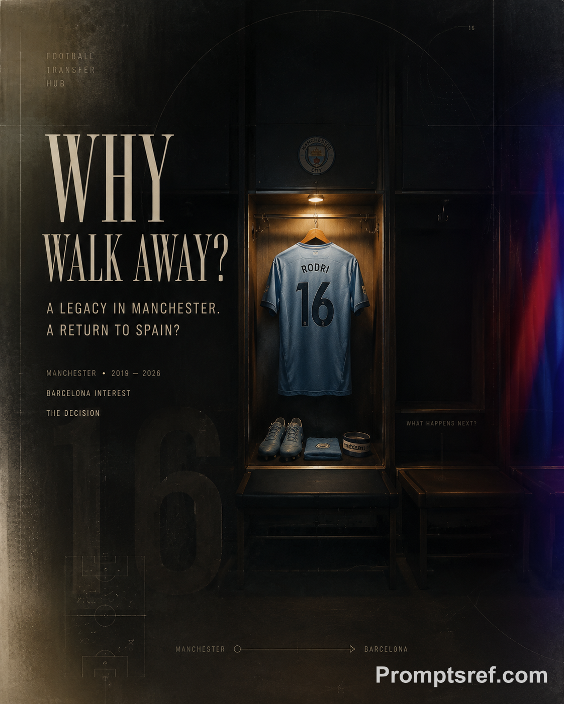 Rodri’s Empty Manchester Locker
