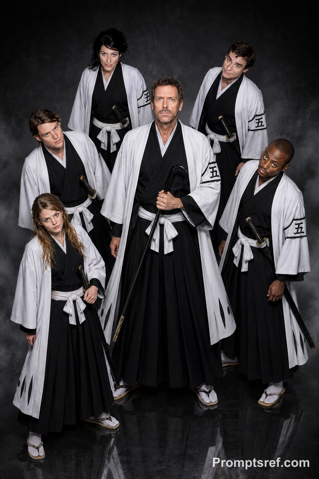 House Characters in Soul Reaper Captive Outfits
