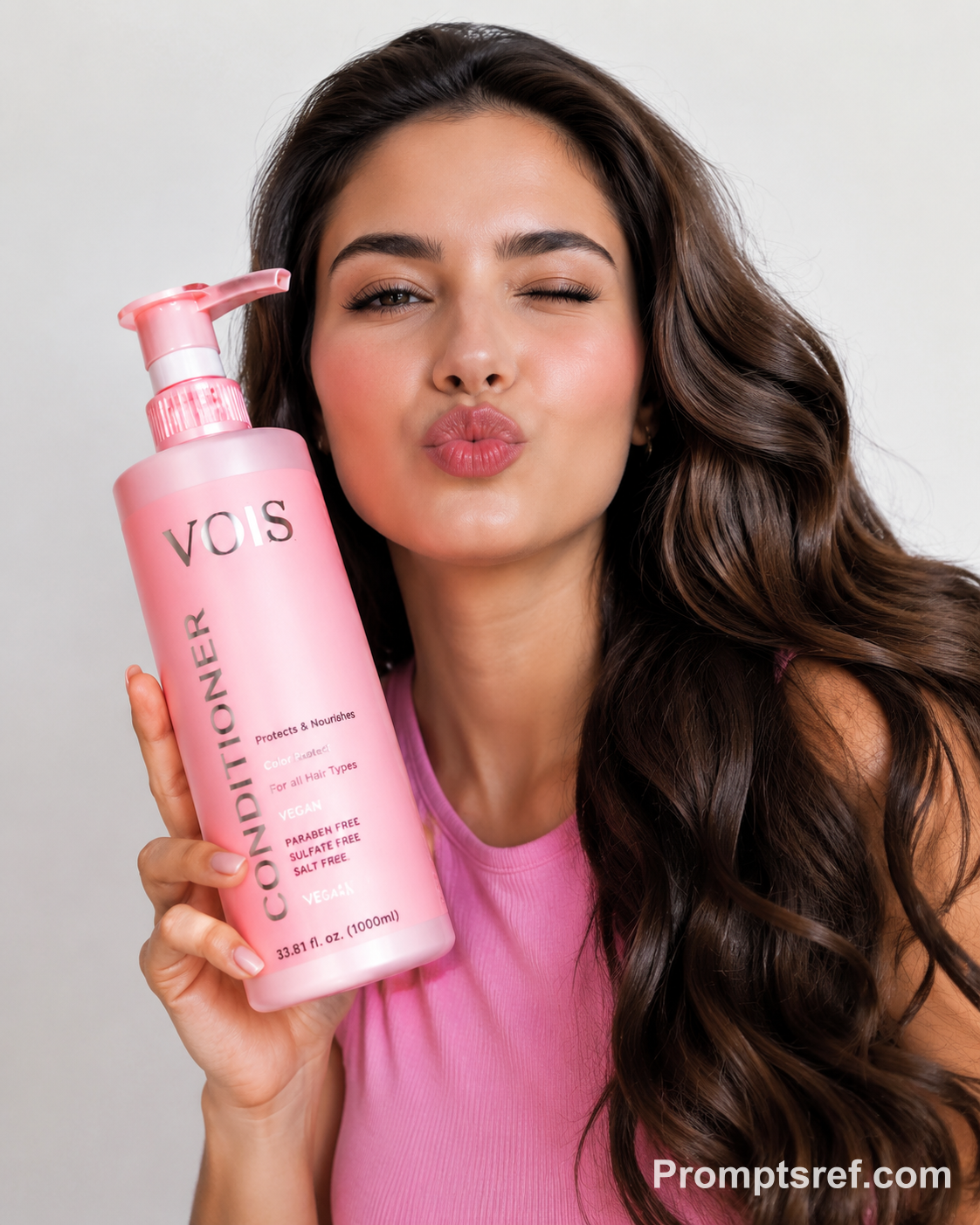 Vibrant VOIS Conditioner Beauty Campaign