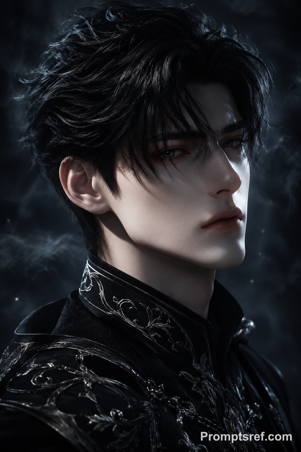Cinematic Semi-Realistic Fantasy Prince