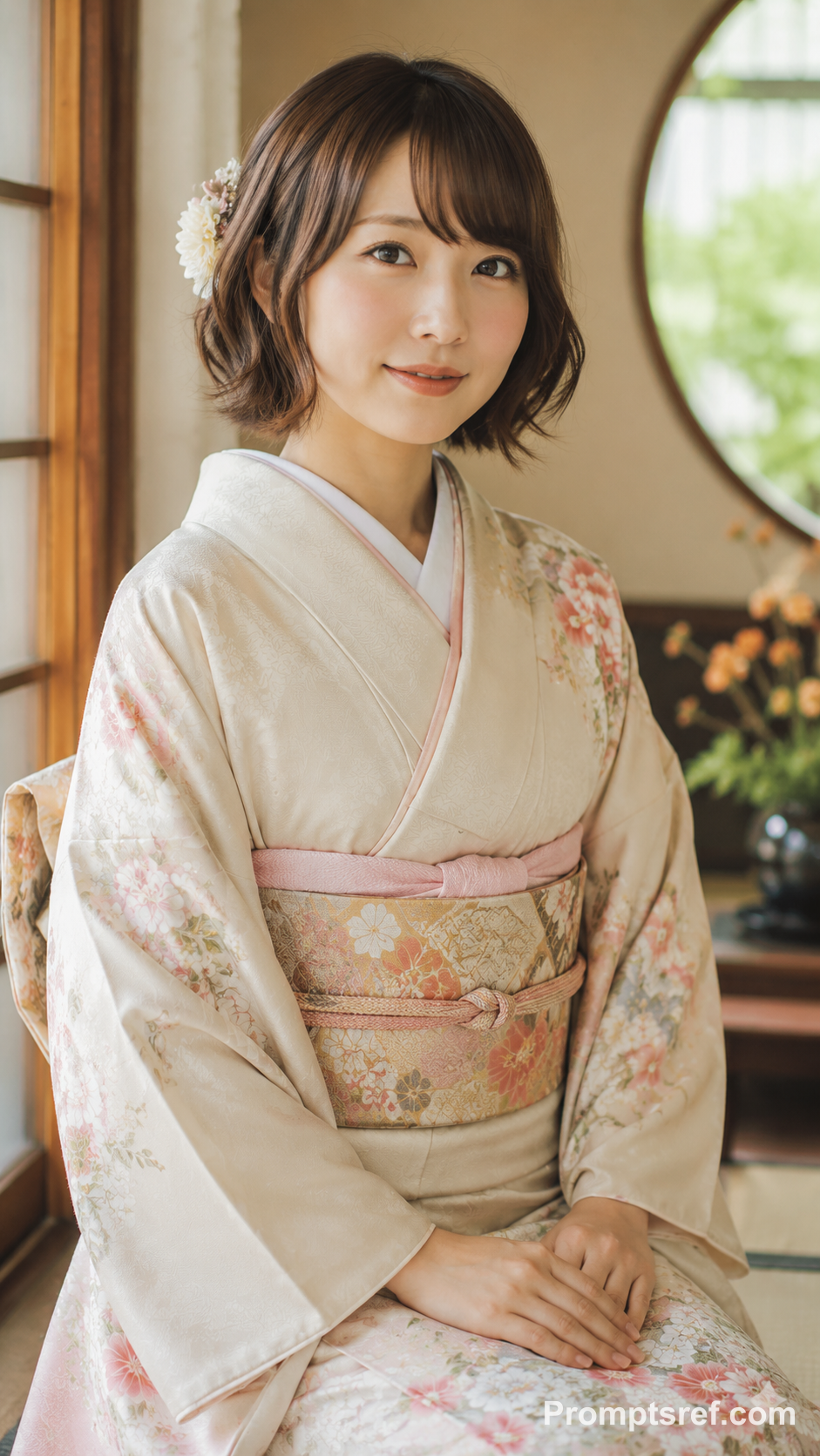 Kana Hanazawa in Traditional Kimono