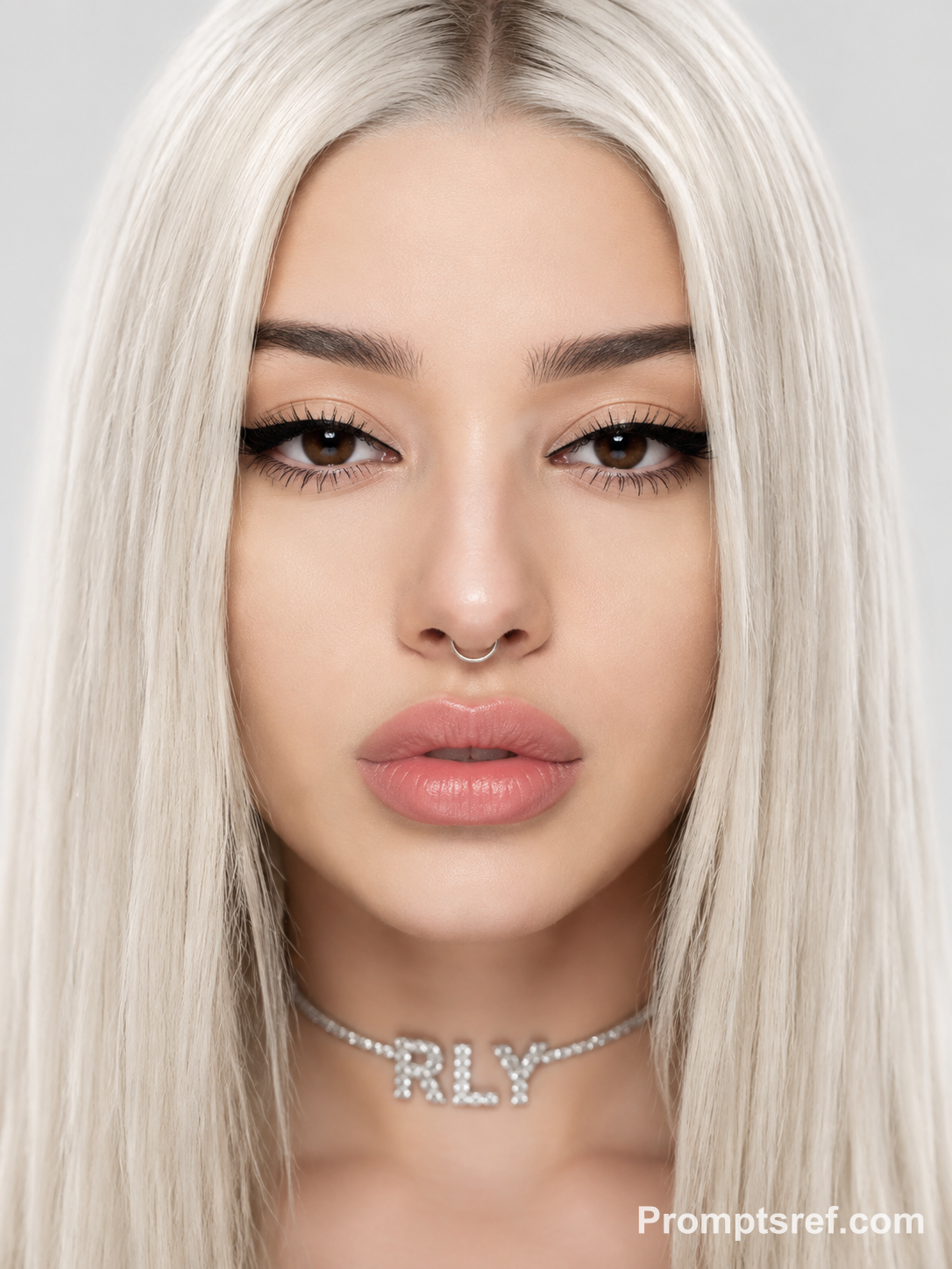 Platinum Blonde Portrait