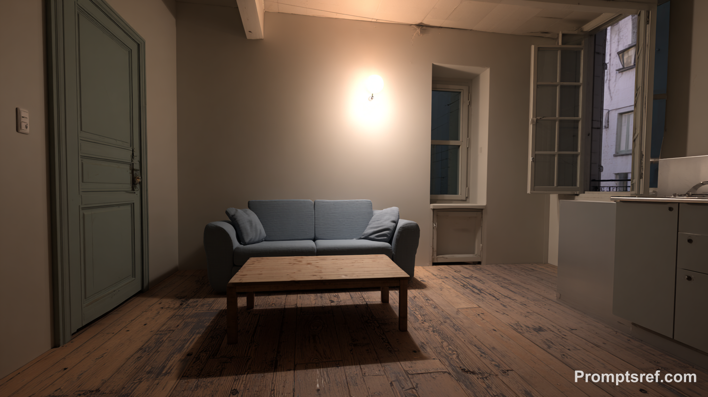 Narrow Night Studio in Soft Matte 3D