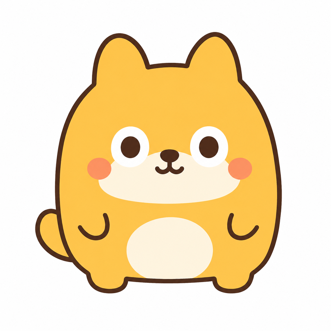 Flat Animal Character