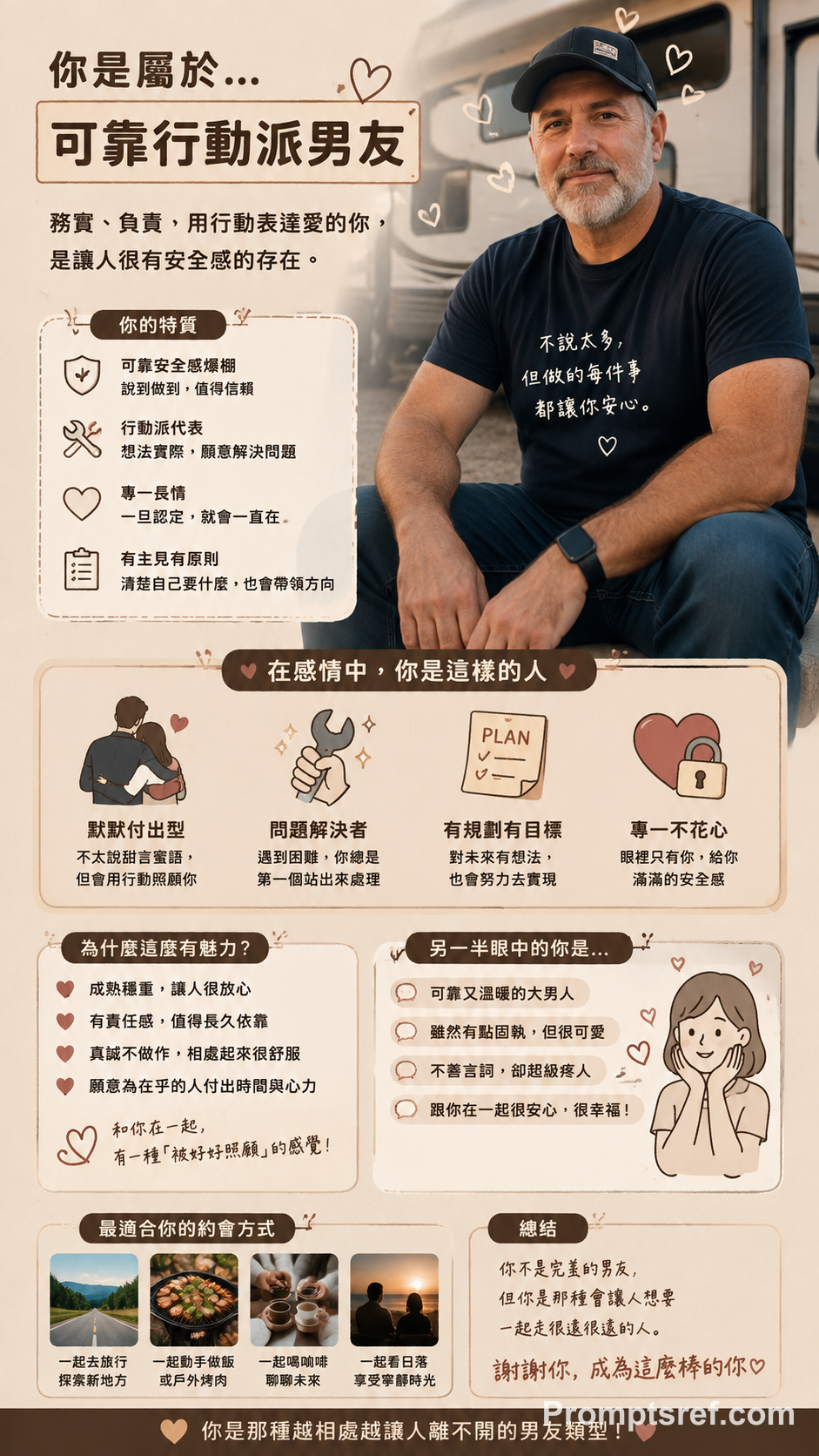 Boyfriend Type Profile