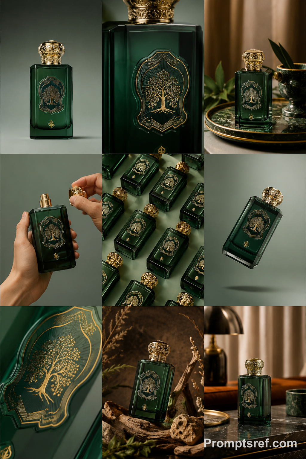 Clean Editorial Product Storyboard Grid