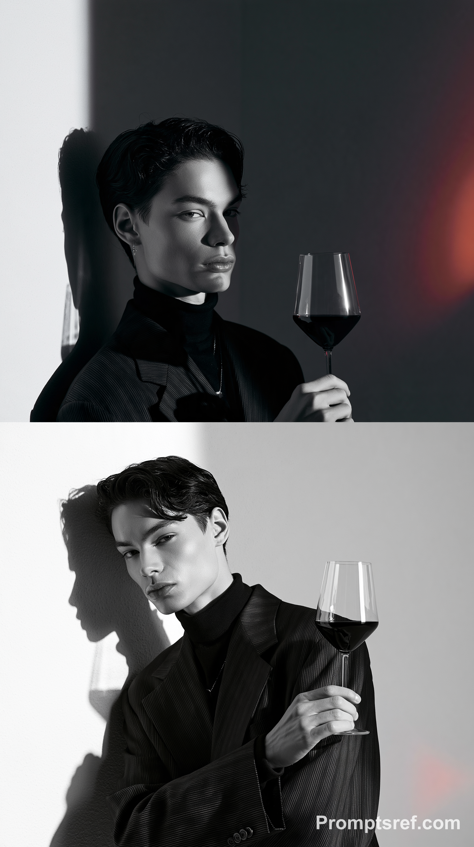 Wine Glass Jewelry, Sculptural Studio Editorial