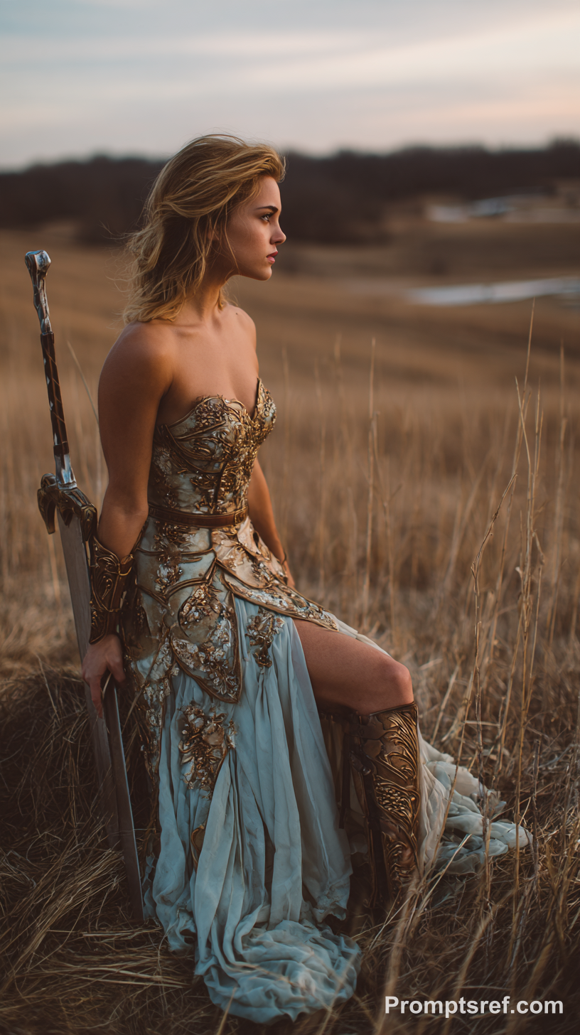 Chaotic Dark Fantasy Women Portraits
