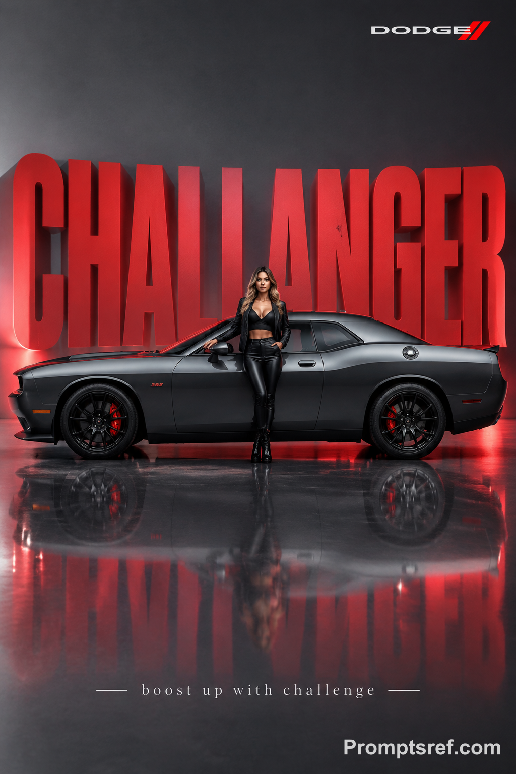 Dodge Challenger Studio Editorial Muse